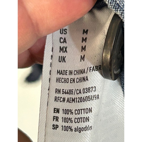 American Eagle Outfitters Men's Striped Hoodie Pullover Casual Size M - Picture 3 of 9